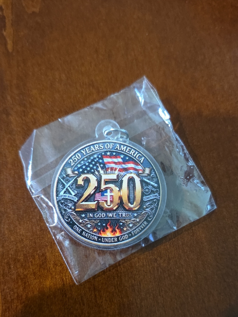 250th Anniversary Key Ring